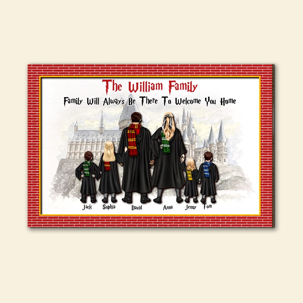 Personalized Harry Potter Family Portrait