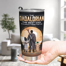 Load image into Gallery viewer, Personalized Dad Tumbler - &#39;The DADalorian&#39; Edition Tumbler Cup PopCulturePrints
