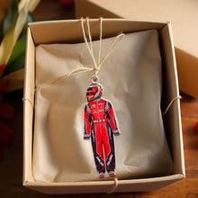 Load image into Gallery viewer, Personalized Racing Lover Christmas Ornament - Custom Racing Suit Ornament PopCulturePrints
