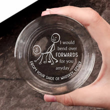 Load image into Gallery viewer, Engraved Whiskey Glass for Couples - Personalized Gift Whiskey Glass PopCulturePrints
