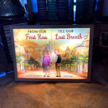 Load image into Gallery viewer, Eternal Love Personalized Frame - Perfect Couple Gift | Valentine's Day Gifts Led Night Light PopCulturePrints

