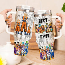 Load image into Gallery viewer, &quot;Best Mom Ever&quot; - Personalized Tumbler Handle - Custom Gift for Mom, Grandma &amp; Special Occasions Tumbler Cup PopCulturePrints
