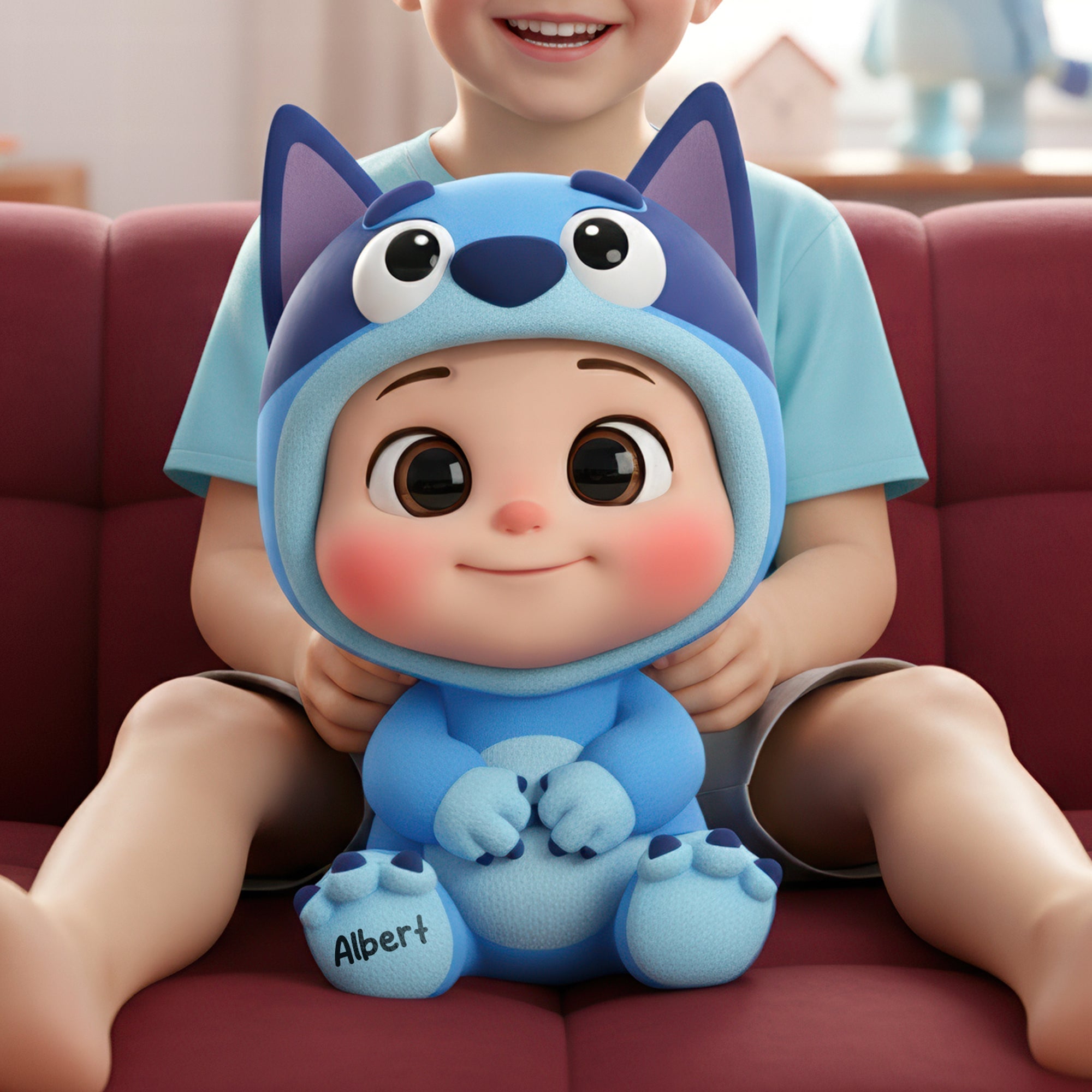 "Make Every Moment Special with a Cute Custom-Shaped Pillow!" - Personalized Gifts for Kids Pillow PopCulturePrints