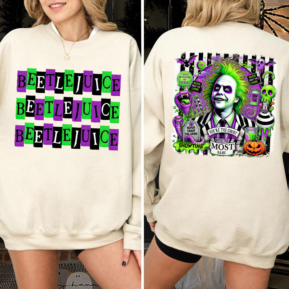 Beetlejuice Halloween Hoodie – Movie Fan Gift