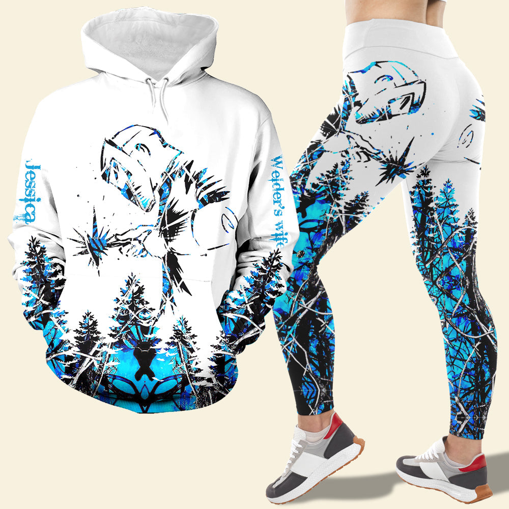 Custom Welder's Wife Hoodie & Leggings Set