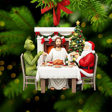 Load image into Gallery viewer, Christmas Blessings - Personalized Gifts For Christians - Unique Christmas Ornament Ornament PopCulturePrints
