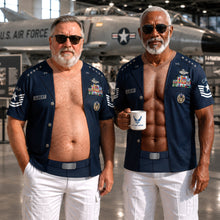 Load image into Gallery viewer, Honor the Heroes: Personalized Aviation Heritage Military Jersey Shirt - A Custom Gift For Veterans AOP Products PopCulturePrints
