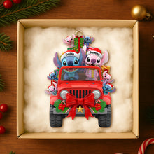 Load image into Gallery viewer, Family Road Christmas Ornament - Personalized Gifts for Family Ornament PopCulturePrints

