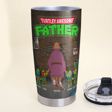Load image into Gallery viewer, Personalized Ninja-Themed Father Tumbler Tumbler Cup PopCulturePrints
