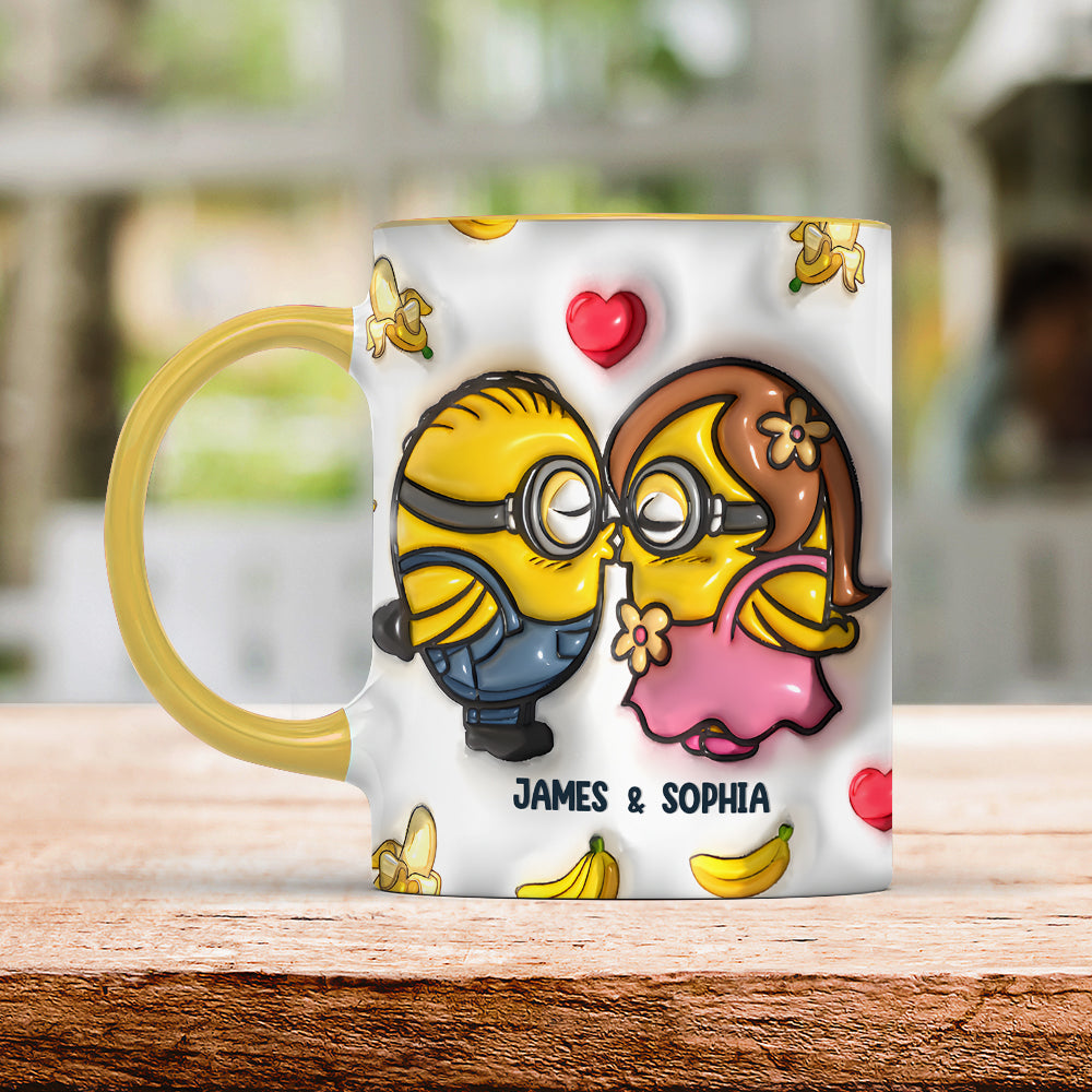 Personalized Minion Couple Coffee Mug - You Are One in a Minion