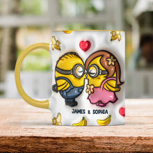 Load image into Gallery viewer, Personalized Minion Couple Coffee Mug - You Are One in a Minion
