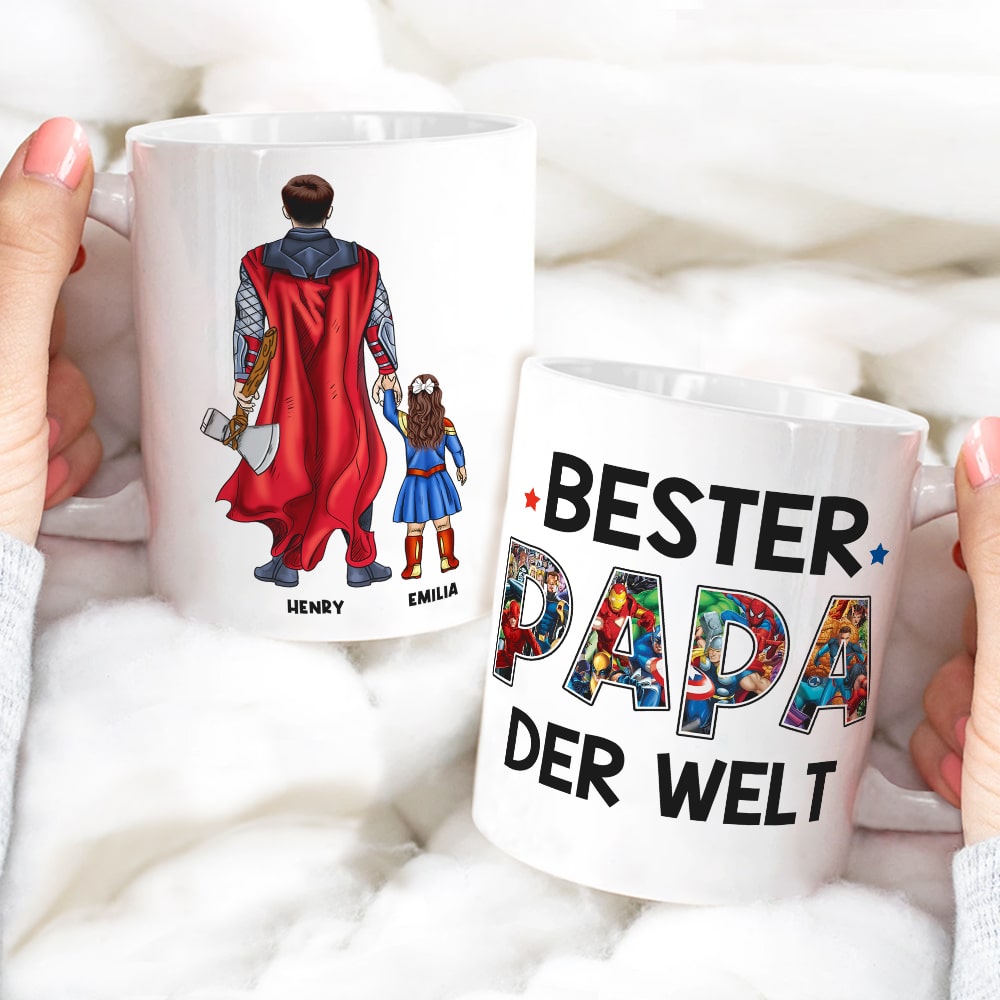Customized Mug - Best Mom in the World - Mother's Day Gift Coffee Mug PopCulturePrints