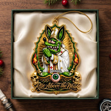 Load image into Gallery viewer, Fun Rat Fink Saint Ornament - Persoalized Gifts For Hot Rod Lovers 01qhti140826 Ornament PopCulturePrints
