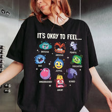 Load image into Gallery viewer, It&#39;s Okay to Feel - Emotions Graphic T-Shirt
