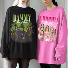 Load image into Gallery viewer, Custom Movie Lover Sweatshirt - Personalized Gift for Film Fans
