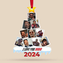 Load image into Gallery viewer, Personalized Fan Tribute Christmas Ornament - I Love You 3000 Edition Ornament PopCulturePrints
