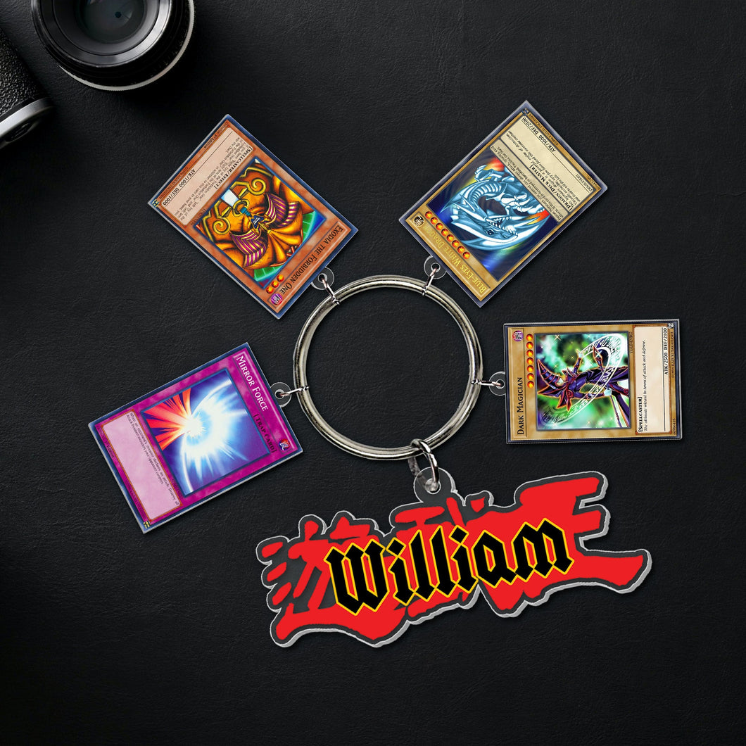 Customizable Keychain for Gaming Enthusiasts Keychains PopCulturePrints