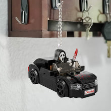 Load image into Gallery viewer, “Rev Up Your Horror Spirit” - Spooky Ride Car Ornament - Personalized Gifts for Horror Movie Fans Ornament PopCulturePrints
