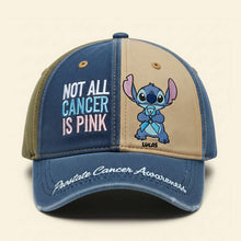Load image into Gallery viewer, Not All Cancer is Pink - Personalized Classic Cap for Awareness Lovers Caps PopCulturePrints
