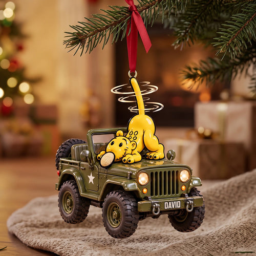 Cute Mysterious Animal Off-road Ornament - Personalized Gifts For Off-road Lovers 03qhtn131026 Ornament PopCulturePrints
