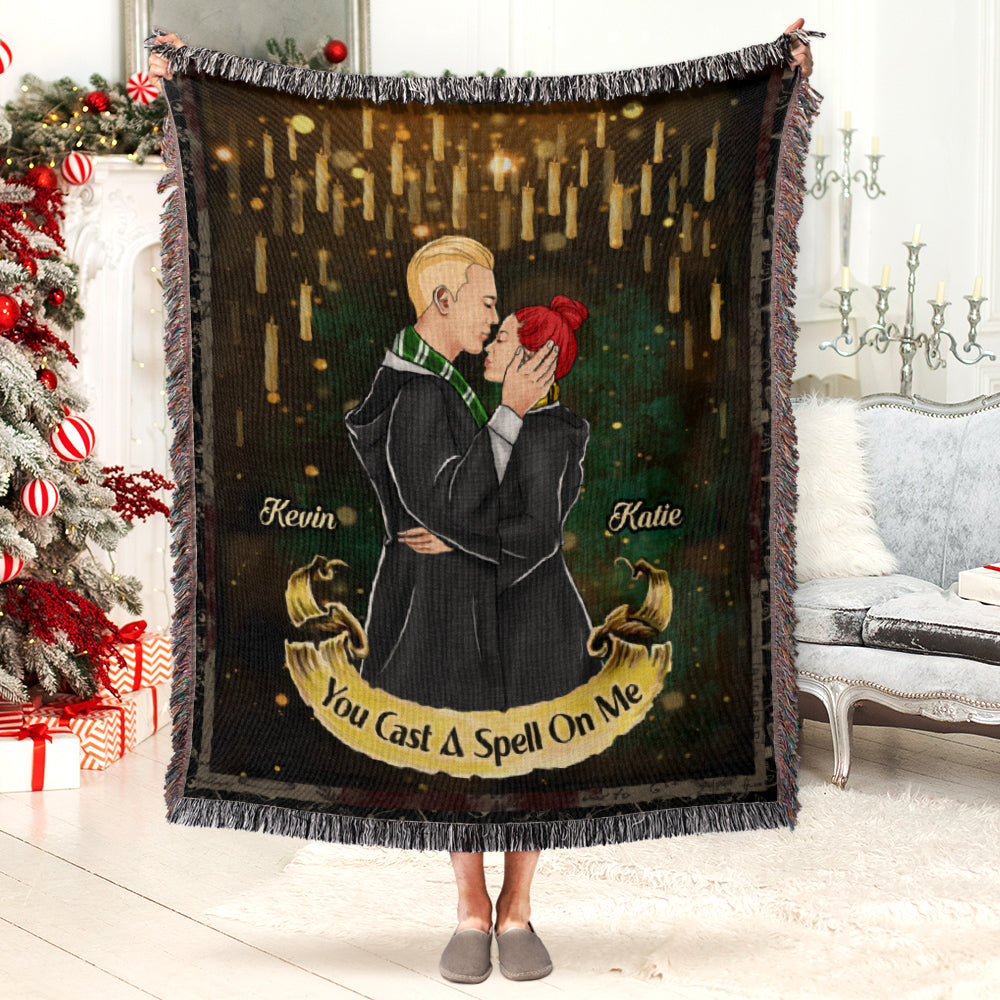 Magical Love Personalized Woven Blanket Blanket PopCulturePrints