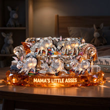 Load image into Gallery viewer, Mama's Little Asses - A Heartwarming Light Box Personalized Gift for Mom and Grandma Light Box PopCulturePrints
