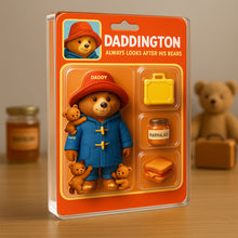 Load image into Gallery viewer, &quot;Always Looks After His Bears&quot; - Personalized Daddy Acrylic Plaque - Gifts for Dad, Granddad &amp; More Shaped Plaques PopCulturePrints
