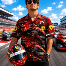 Load image into Gallery viewer, Race Day Hawaiian Shirt - Personalized Gifts For Racing Lovers 02NALU020726 Hawaiian Shirts PopCulturePrints
