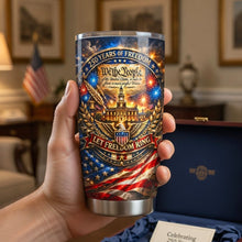 Load image into Gallery viewer, Celebrate Freedom: 250th Anniversary Tumbler - Personalized Gift for Patriots Tumbler Cup PopCulturePrints
