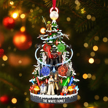 Load image into Gallery viewer, Create Your Own Galaxy Family Ornament - Unique Personalized Gift for Every Family Ornament PopCulturePrints
