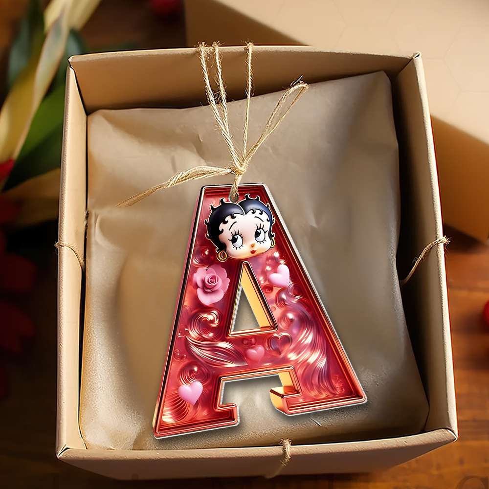 Personalized Alphabet Ornament for Movie Fans - Christmas Edition Ornament PopCulturePrints