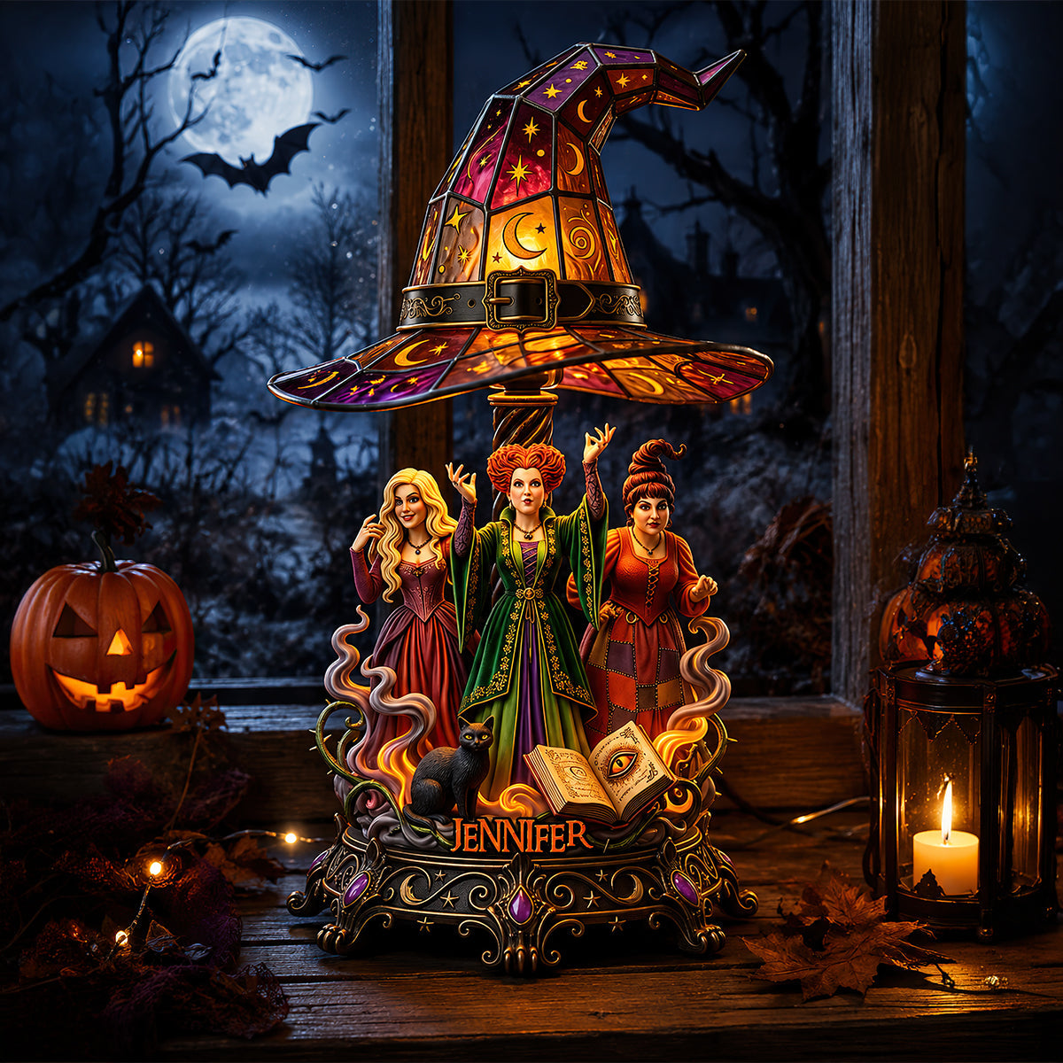 “Enchanting Magic Awaits” - Whimsical Fantasy Acrylic Light Box - Personalized Gifts