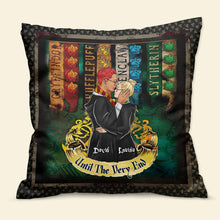 Load image into Gallery viewer, Magic-Inspired Personalized Couple Pillow | Perfect Valentine's Day Gifts Pillow PopCulturePrints
