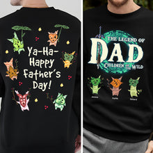 Load image into Gallery viewer, &quot;Celebrate Every Hero&#39;s Journey!&quot; - Personalized Legend Dad Shirt - Gift for Dads, Grandpas, and Every Father Figure Shirts PopCulturePrints
