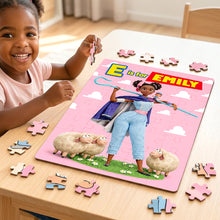 Load image into Gallery viewer, ‘Create Smiles with Every Piece!’ - Personalizable Lovely Jigsaw Puzzle - Custom Photo Gift for Kids
