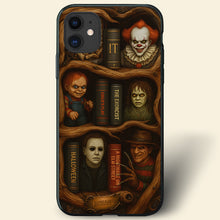 Load image into Gallery viewer, &quot;Embrace the Darkness&quot; - Horror Character Phone Case - Personalized Gift for Horror Lovers Phone Case PopCulturePrints
