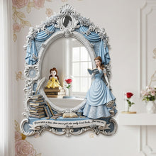 Load image into Gallery viewer, Once Upon a Time, A Perfect Gift for Book Lovers - Fairy Tale Princess Mirror, Personalized Gift Mirror PopCulturePrints
