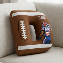 Load image into Gallery viewer, Score Big with Personalized Sport Spirit Pillow – Custom Gifts for Sports Lovers Pillow PopCulturePrints
