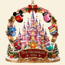 Load image into Gallery viewer, “Our Grandkids - A Magical Memory” - Personalized Acrylic Ornament - Perfect Gift for Grandparents, Family, or Friends

