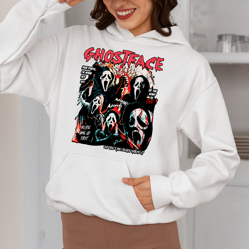 Halloween Ghostface Scream Fan Shirt