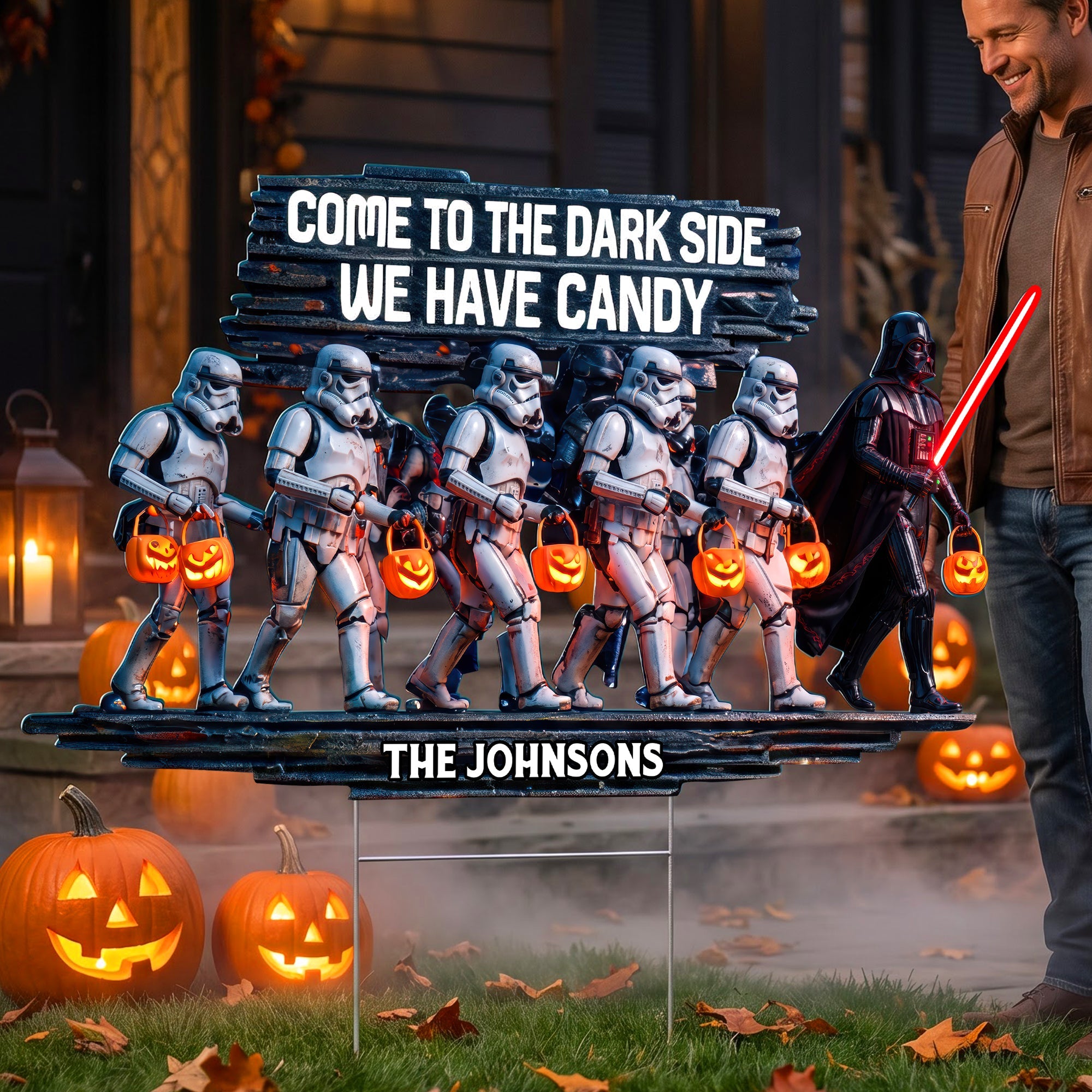 Join the Trick or Treat Squad - Personalized Halloween Yard Sign