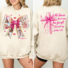 Load image into Gallery viewer, Personalized Christian Valentine&#39;s Day Hoodie Shirts PopCulturePrints

