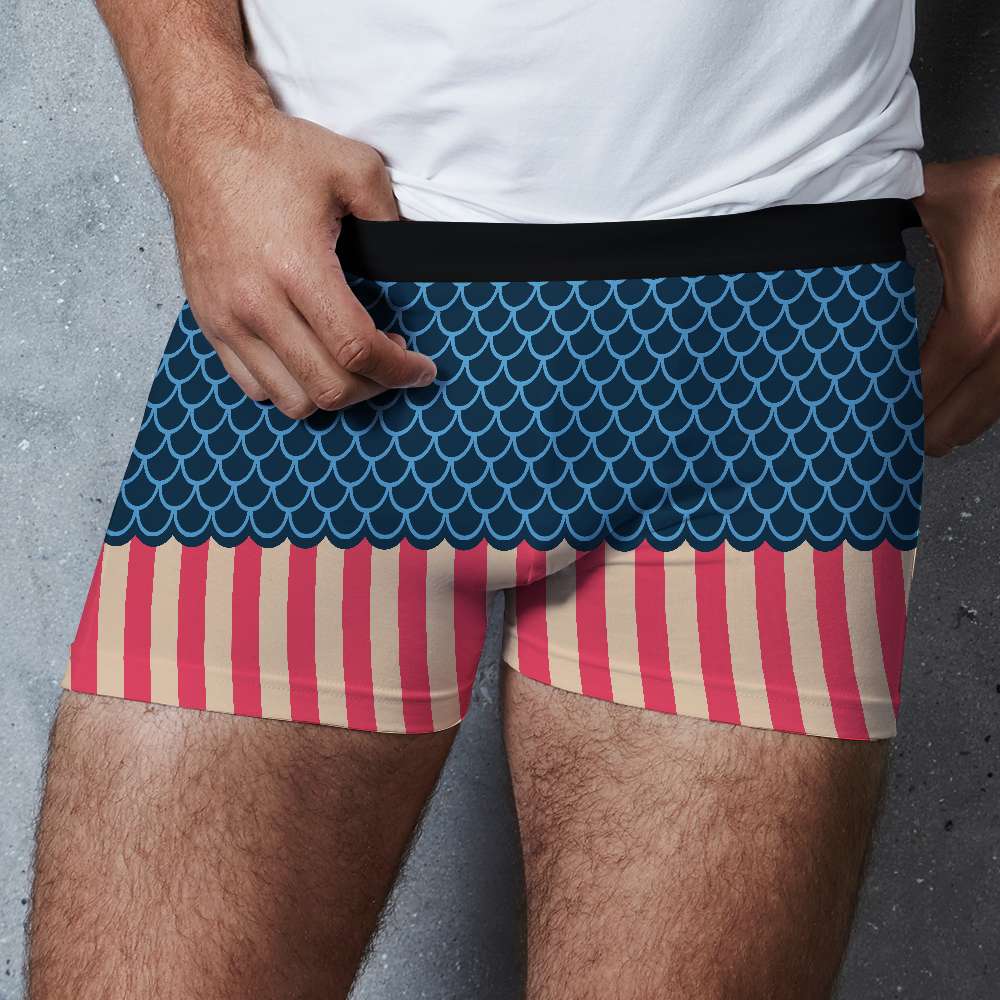 Personalized Men's Boxers - America's Ass Property Boxer Briefs PopCulturePrints