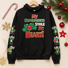 Load image into Gallery viewer, My Experiments Stole My Heart! Personalized Sweatshirt for Grandkids and Grandma AOP Products PopCulturePrints
