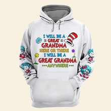 Load image into Gallery viewer, Personalized Dr. Seuss-Inspired Grandma Hoodie
