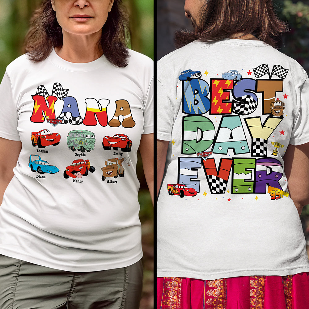Best Day Ever Personalized Gift for Dad - Customizable Shirt Shirts PopCulturePrints