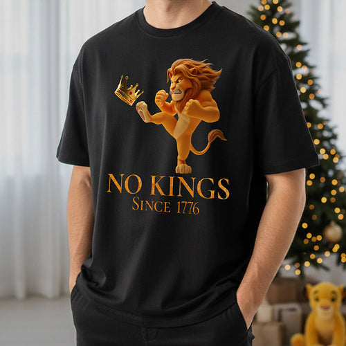 No Kings Shirt - A Unique Gift for Christmas for Everyone Who Values Freedom Shirts PopCulturePrints