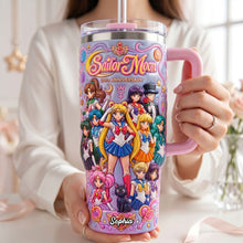 Load image into Gallery viewer, Sailor Moon 35th Anniversary Cosmic Guardians 40oz Tumbler - Personalized Gift for Fans
