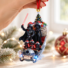 Load image into Gallery viewer, Celebrate the Season with Family - Personalized Acrylic Christmas Ornament
