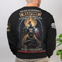 Load image into Gallery viewer, Faithful Warrior 3D Shirt - Personalized Gifts for Veterans AOP Products PopCulturePrints
